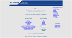 Desktop Screenshot of garmin.gps-data-team.com