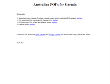 Tablet Screenshot of garmin.gps-data-team.info